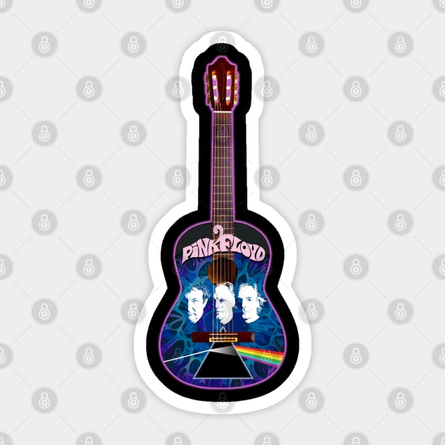 Floyd Standard Guitar Sticker by 